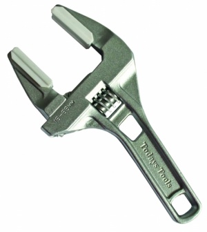 Todays Tools 53mm Super Wide Jaw Adjustable Plumbers Spanner Wrench TTWA53